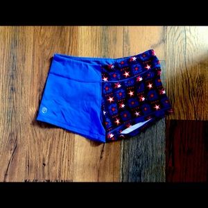 Born Primitive patriotic double take booty shorts